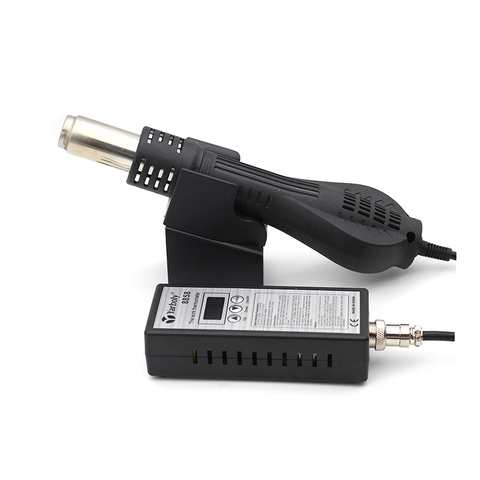 Heat Gun 8858  Portable BGA Rework Solder Station Hot Air Blower  Better Hand-held Hot Air Gun 3pcs Nozzles ► Photo 1/1