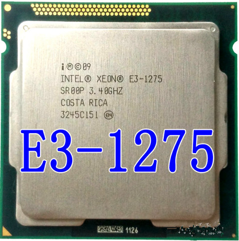 Intel Xeon Processor E3-1275 E3 1275 e3 1275  Quad-Core Processor LGA1155 Desktop CPU  properly Desktop Processor can work ► Photo 1/1