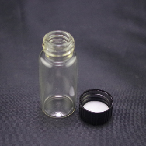 10ml Sample Bottle CLEAR Glass Screw Top 22*52mm ► Photo 1/2