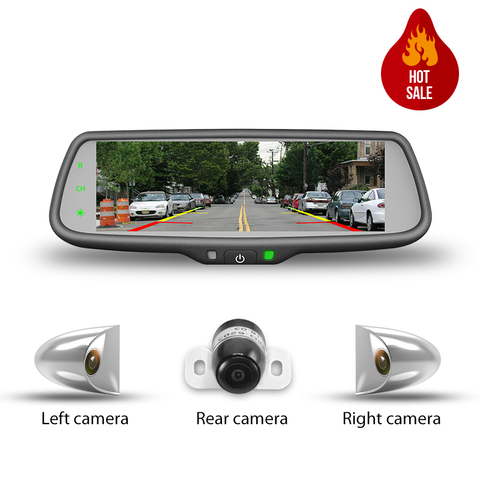 GERMID FK-073A Factory OEM 7.2 Inch Full Screen Display Rear View Mirror Reverse Camera Monitor for FIAT DUCATO Camper Vans Bus  ► Photo 1/1