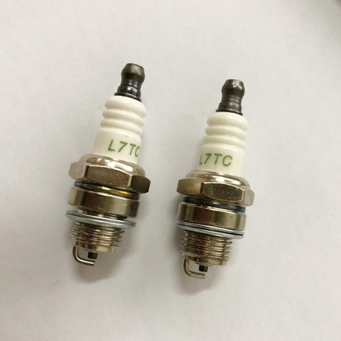 2Pcs Spark Plugs A-BM6 for BM6A BMR6A WS6E WS7E BPMR6A WS7F CJ7Y W20MU L7TC M6 M7 BPMR6A two stroke chain saw field mower ► Photo 1/3