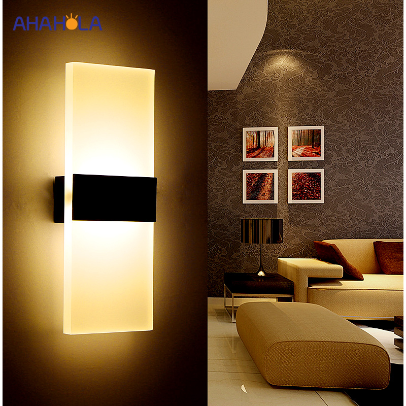 Wall-Lamp 10W Modern Minimalist Indoor LED Light Wall Sconce Bedroom-Decoration 