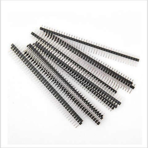 20pcs 40 Pin 1x40 Single Row Male 2.54mm Breakable Pin Header Connector Strip ► Photo 1/1