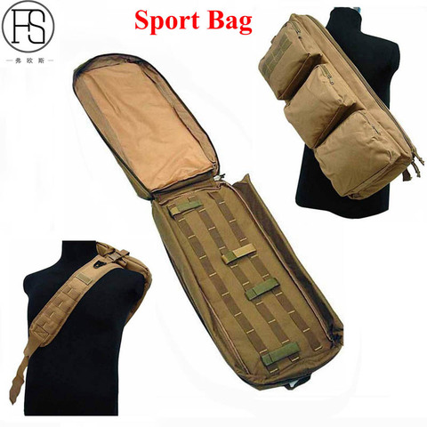 60CM Military Equipment Tactical Bag Rifle Cases Tactical Hunting Carry Bag Rifle Protective Backpack Climbing Travelling Bag ► Photo 1/6