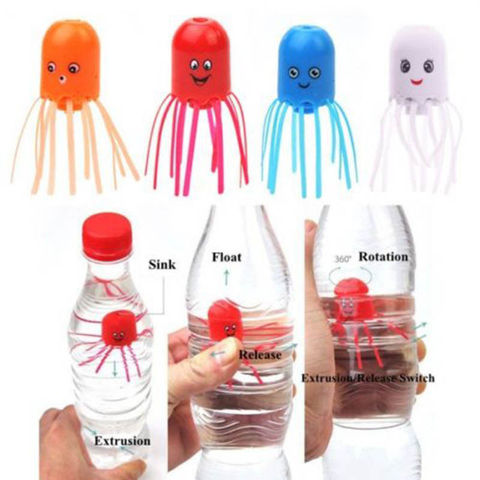 2pcs Hot New Cute Funny Magical Magic Smile Jellyfish Float Science Toy Gift For Children Kids Randomly ► Photo 1/5