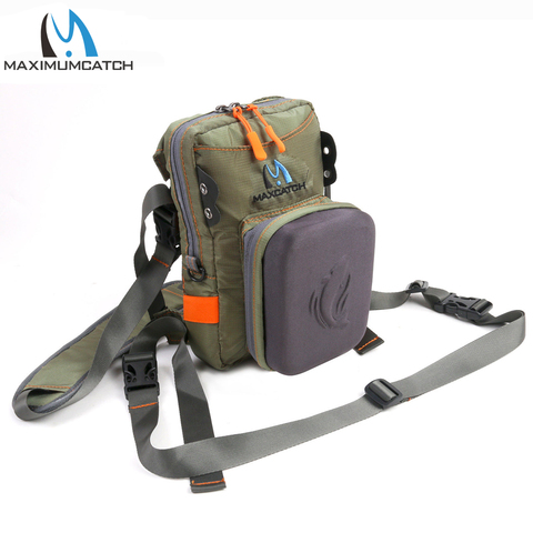 Maximumcatch Fly Fishing Chest Bag With Molded Fly Bench Fishing Tackle Pack ► Photo 1/6