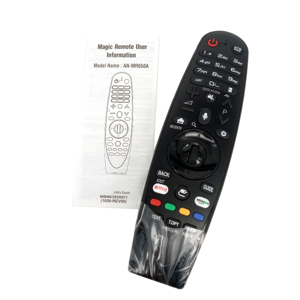 origen halcón frecuentemente NEW Original AN-MR650A for LG Magic Remote Control with Voice Mate for  Select 2017 Smart television 65uj620y Fernbedienung - Price history &  Review | AliExpress Seller - Tianchang Weifeng remote control Store |  Alitools.io