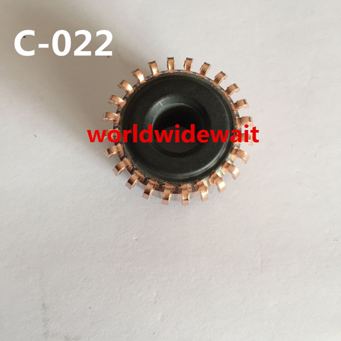 24 Tooth Copper Shell Mounted On Armature Commutator 9mm x 23mm x 13.5mm C-022 ► Photo 1/4