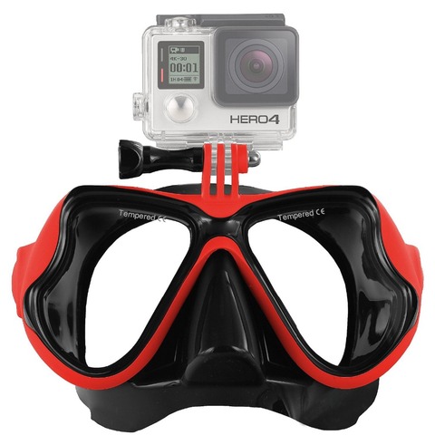 Go Pro Diving Mask Sports Swimming Dive Scuba Glasses for GoPro Hero 4 Session 3+ SJCAM SJ4000/SJ7000 FOR XiaoMi Yi  FOR SONY AE ► Photo 1/1
