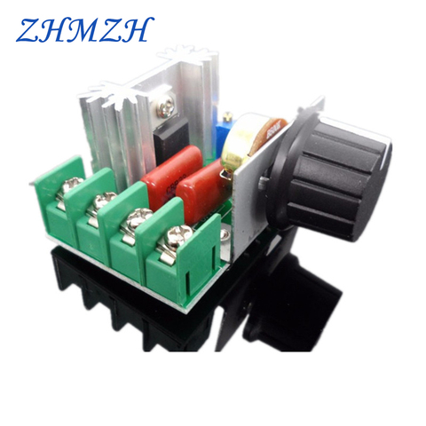 2000W Thyristor Electronic Dimmer 220V Silicon Controlled Rectifier SCR Voltage Regulator Speed Control Temperature Thermostat ► Photo 1/6