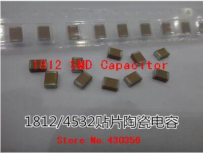 20PCS    smd capacitor 1812  104K  0.1UF    250V  Free Shipping ► Photo 1/1