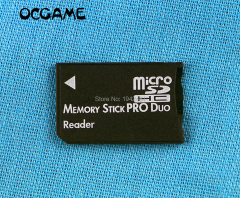 OCGAME SDHC TF to MS Pro Duo Card Adapter Converter Memory Stick Pro Duo Reader For PSP 1000 2000 3000 psp1000 2000 3000 ► Photo 1/6