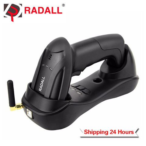 Handheld Wireless CCD Barcode Scanner Reader Cordless Easy Charge & 2.4Ghz Wireless Laser Barcode Scanner For POS Inventory ► Photo 1/6