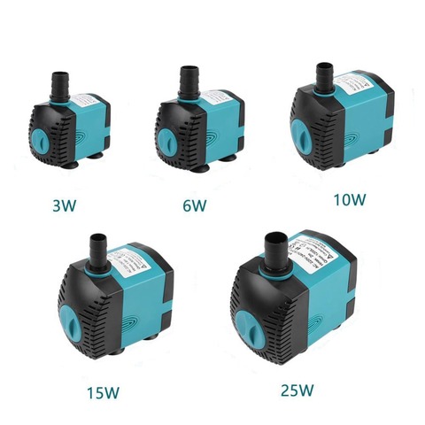 Multifunctional Submersible Electric Water Pump For Fish Aquarium Water-Cooled Air Conditioning Pump Fish Pond Pump 220V ► Photo 1/6