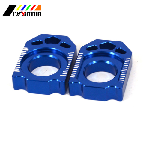 2022 Motorcycle CNC Rear Adjuster Block Chain For YAMAHA YZ125 YZ250 YZ 250 450 F YZ250X 250FX WR250F WR450F WR 250F 450F 250R X ► Photo 1/6