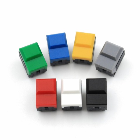10Pcs PB86-A0 4Pin Momentary SPDT PCB Mount Square Push Button Tact Switch For Stage Control Equipment ► Photo 1/6