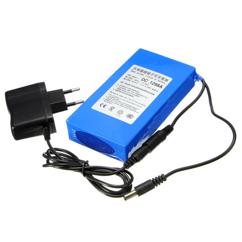 GTF 12V Lithium Battery Pack DC 12.6V 9800mAh Rechargeable Battery Street Lights Equipment Standby Power DC1298A Battery Pack ► Photo 1/6