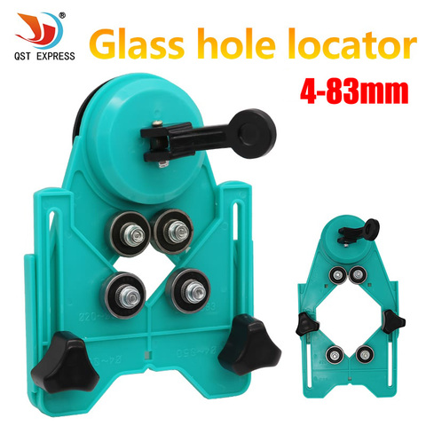 New Adjustable 4-83mm Diamond Drill Bit Tile Glass Hole Saw Core Bit Guide With Vacuum Base Sucker Tile Glass openings Locator ► Photo 1/6