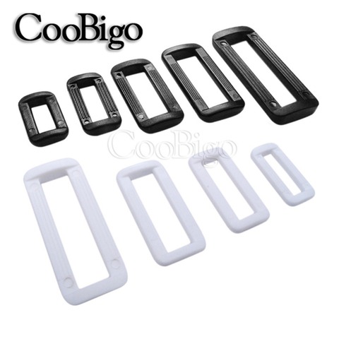 10pcs Size 25mm 32mm 38mm 51mm Loops Looploc Side Release Buckles Plastic Rectangle Rings Backpack Strap Bag Parts Accessories ► Photo 1/6
