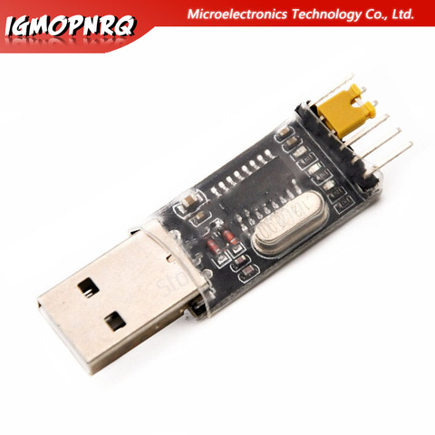 1PCS CH340 module USB to TTL CH340G upgrade download a small wire brush plate STC microcontroller board USB to serial ► Photo 1/1