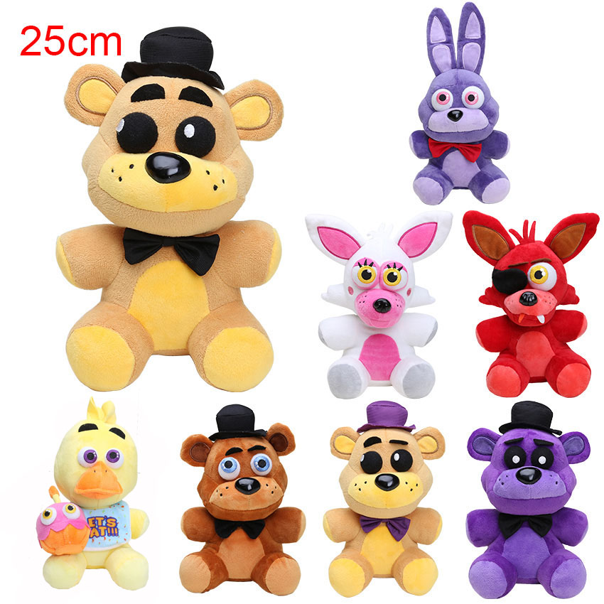 18cm/25cm Plush Possessed Fredbear Golden Freddy Plush Dolls