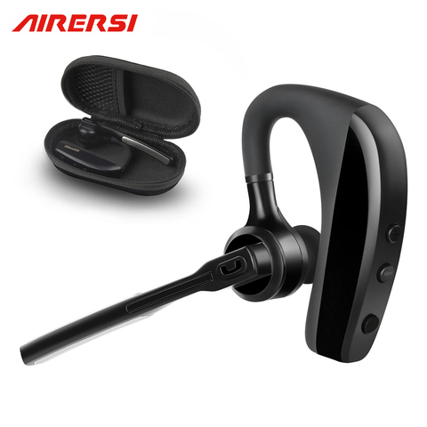 ARERSI K10 Bluetooth Headset Wireless Handsfree Noise Reduction Business Office Music Earphones Headphones with Storage Box ► Photo 1/6