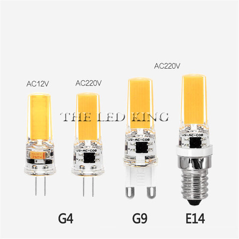 G9 COB ligt LED Lamp G4 G9 E14 Dimmable 220V 9W Bombillas G4 G9 LED Bulb AC DC 12V COB Light Replace Halogen Chandelier Light ► Photo 1/1