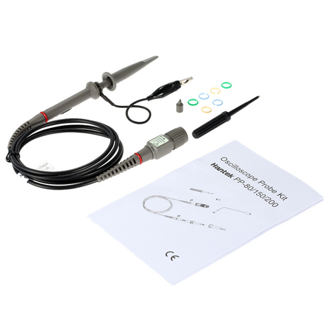 Hantek Oscilloscope Probes PP-150 100MHz 1X 10X Digital Multimeter Osciloscopio Clip Probes  Diy Oscillograph Accessories ► Photo 1/6