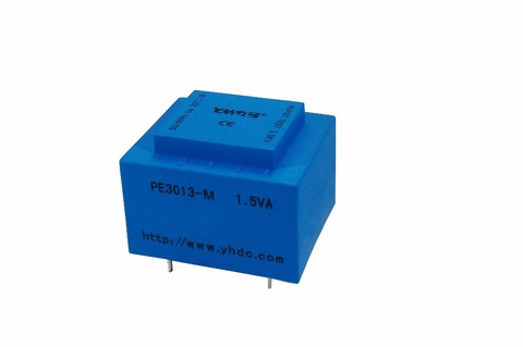 PE3013-M Power 1.5VA 220V/12V Expory resign encapsulated safety isolating transformer PCB Welding transformer power transformer ► Photo 1/1
