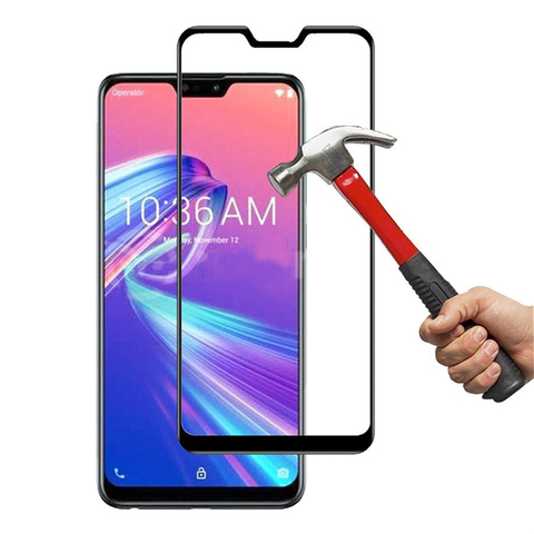 3D Full Glue Tempered Glass For Asus Zenfone Max Pro M2 ZB631KL Full Cover 9H Protective film Screen Protector For Asus ZB631KL ► Photo 1/6