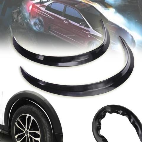 2Pcs Car Fender Flares Arch Wheel Eyebrow Protector/mudguard Sticker Extension Wide Arch Protector Stripe Car Styling ► Photo 1/6