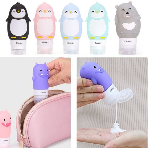 Bottle Silicone Lotion Squeeze Tube Refillable Empty Bottle Makeup Travel  Size