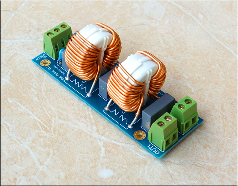 Power Supply Filter Two levels Inductance Filter 18A EMI Filter Borad for Speaker Protection Pre-amp amplifier DIY Kits ► Photo 1/1