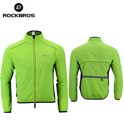ROCKBROS Cycling  Jacket Bicycle Men Jersey Breathable Clothing MTB Women Windproof Reflective Quick Dry Coat Sports Equipment ► Photo 1/6