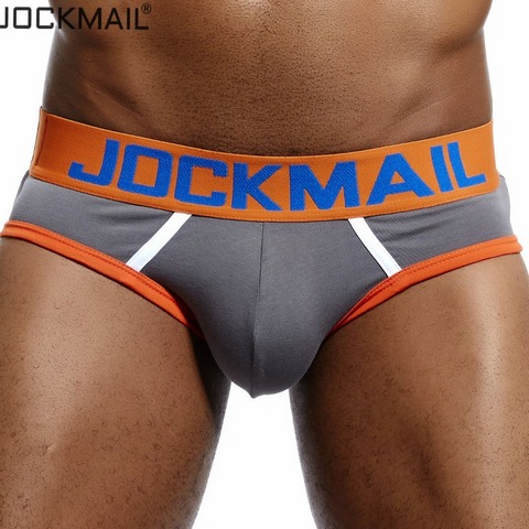 JOCKMAIL New cotton sexy men underwear  Modal mens underpants male panties shorts U convex gay underwear slips men's briefs ► Photo 1/6