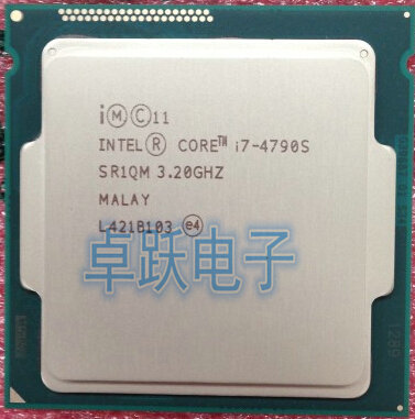 Free Shipping  intle I7-4790S I7 4790S CPU Processor 3.2GHz LGA 1150 65W Quad Core scrattered pieces ► Photo 1/1