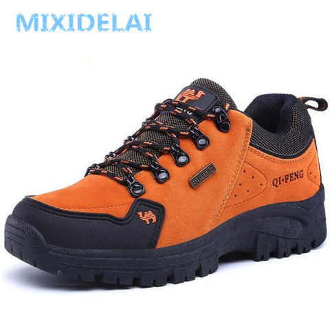 MIXIDELAI New Outdoor Men Shoes Comfortable Casual Shoes Men Fashion Breathable Flats For Men Trainers zapatillas zapatos hombre ► Photo 1/6