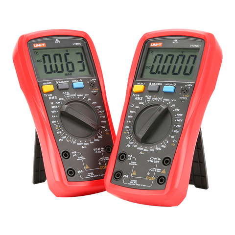 UNI T Digital Multimeter UT890C UT890D+ 6000 Counts Manual Frequency Temperature Voltage Ammeter AC DC DMM Capacitor Tester NCV ► Photo 1/5
