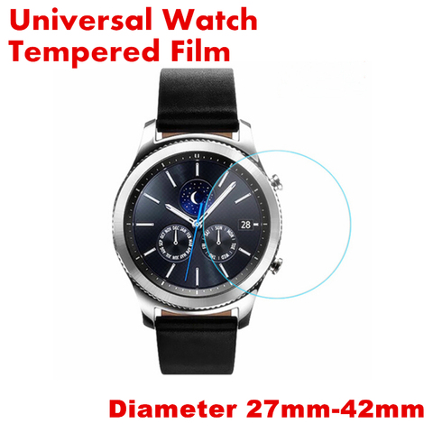 Universal Tempered Glass For Round Watch Protective Film For Smart Watch Screen Protector Diameter 27mm 30mm 32mm 34mm 36mm ► Photo 1/6