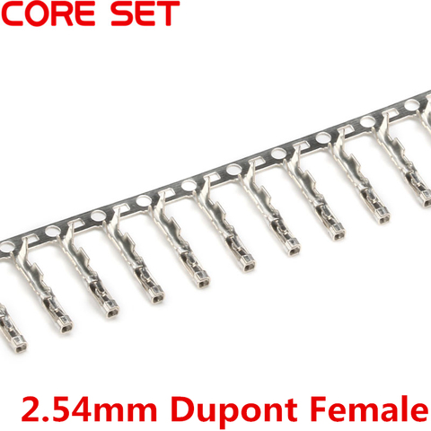 100PCS 2.54mm Jumper Wire Cable Housing Female Pin Connector Terminal For Jumper Wire Cable ► Photo 1/3