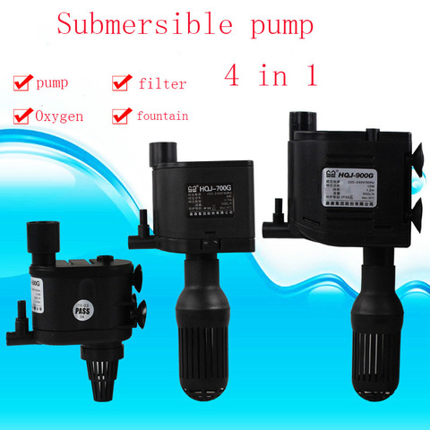 HQJ-500G/700G/900G /HQJ 1000B Aquarium Powerhead filter Submersible pump Oxygen pump tank Aquarium fountain ► Photo 1/5