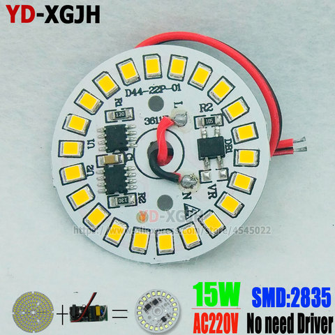 2PCS/LOT LED Lamp Chip 3W 5W 7W 9W 12W 220V Input Smart IC Driver Fit For 15W DIY Cold Warm White LED bulb Spotlight ► Photo 1/1