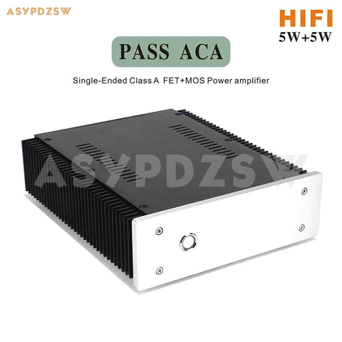 Finished HIFI PASS ACA Stereo single-Ended Class A FET+MOS power amplifier 5W ► Photo 1/5