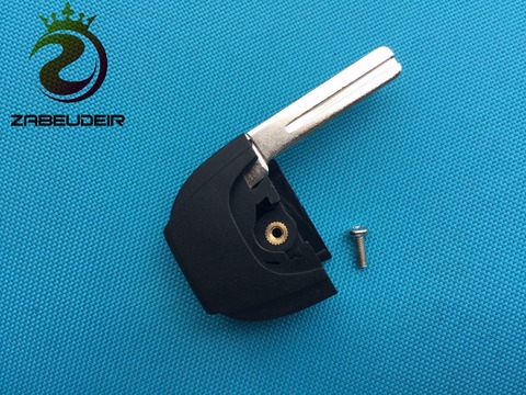 1pcs Replacement Key Cover Remote Case Flip Key Head Part With Uncut Blank Blade NE66 For Volvo S60 S80 V70 XC70 XC90 No Logo ► Photo 1/6