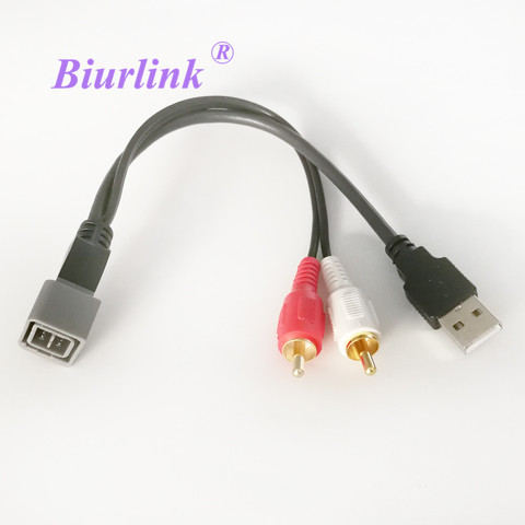 Biurlink USB RCA Adapter Cable for Nissan Cube Juke Versa ► Photo 1/5