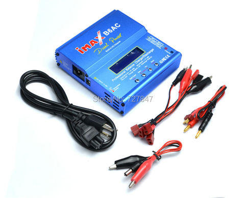 New iMAX B6 AC B6AC Lipo NiMH 3S RC Battery Balance Charger with B6AC European Universal Power Cord Power Cable ► Photo 1/6