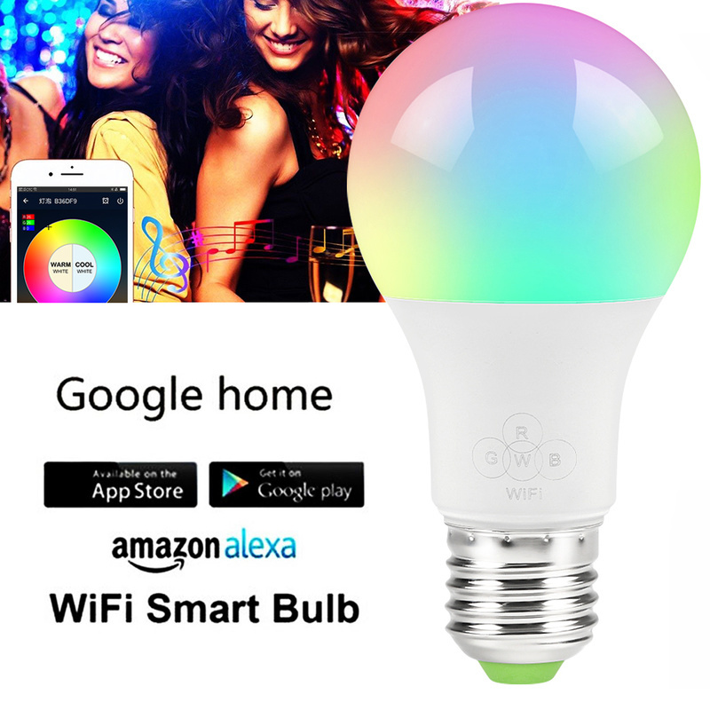 4.5W E27 Smart Bulb LED Light Bluetooth Dimmable App Control/Amazon Alexa/Google 