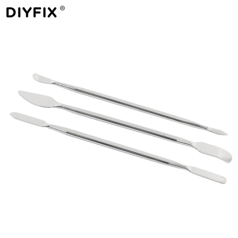DIYFIX 3 in 1 Metal Spudger Set for iPhone iPad iPod Laptop Prying Opening Mobile Phone Repair Tool Kit Hand Tool Sets ► Photo 1/6