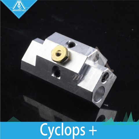 All-metal Multi-extrusion 2 in-1 out Cyclops/PLUS Pt100 Aluminium Heater Block Multi Color Nozzel 1.75mm For 3D Printer Hotend ► Photo 1/6