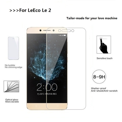 For Le 2 9H Tempered Glass For LeEco (LeTV) Le 2 X520 X527 Le II Le2 Pro X620 X625 X20 X25 Screen protector protective Film ► Photo 1/5
